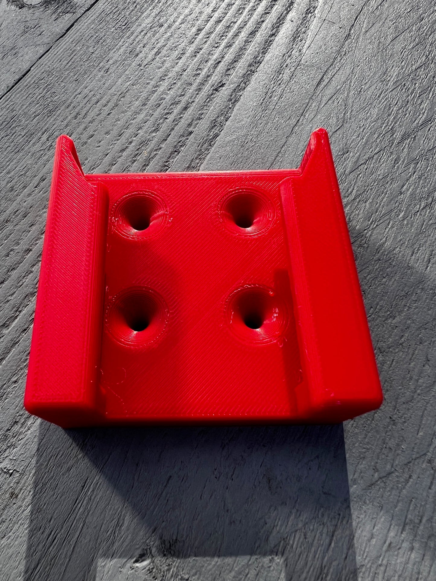 Houder voor Milwaukee 18v accu, set van 4 stuks