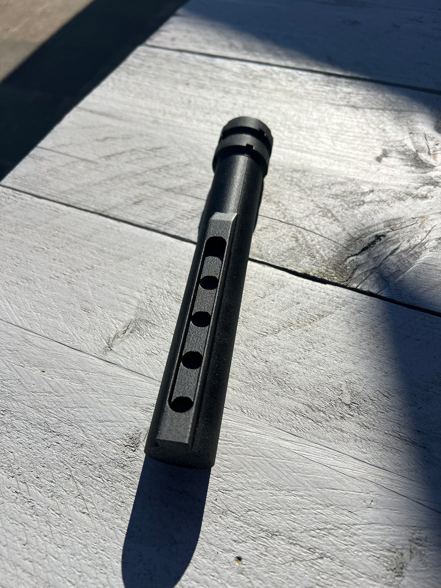 Buffer tube met 2 castle nuts