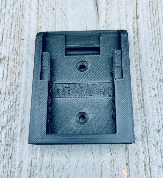 Houder voor DeWalt accu