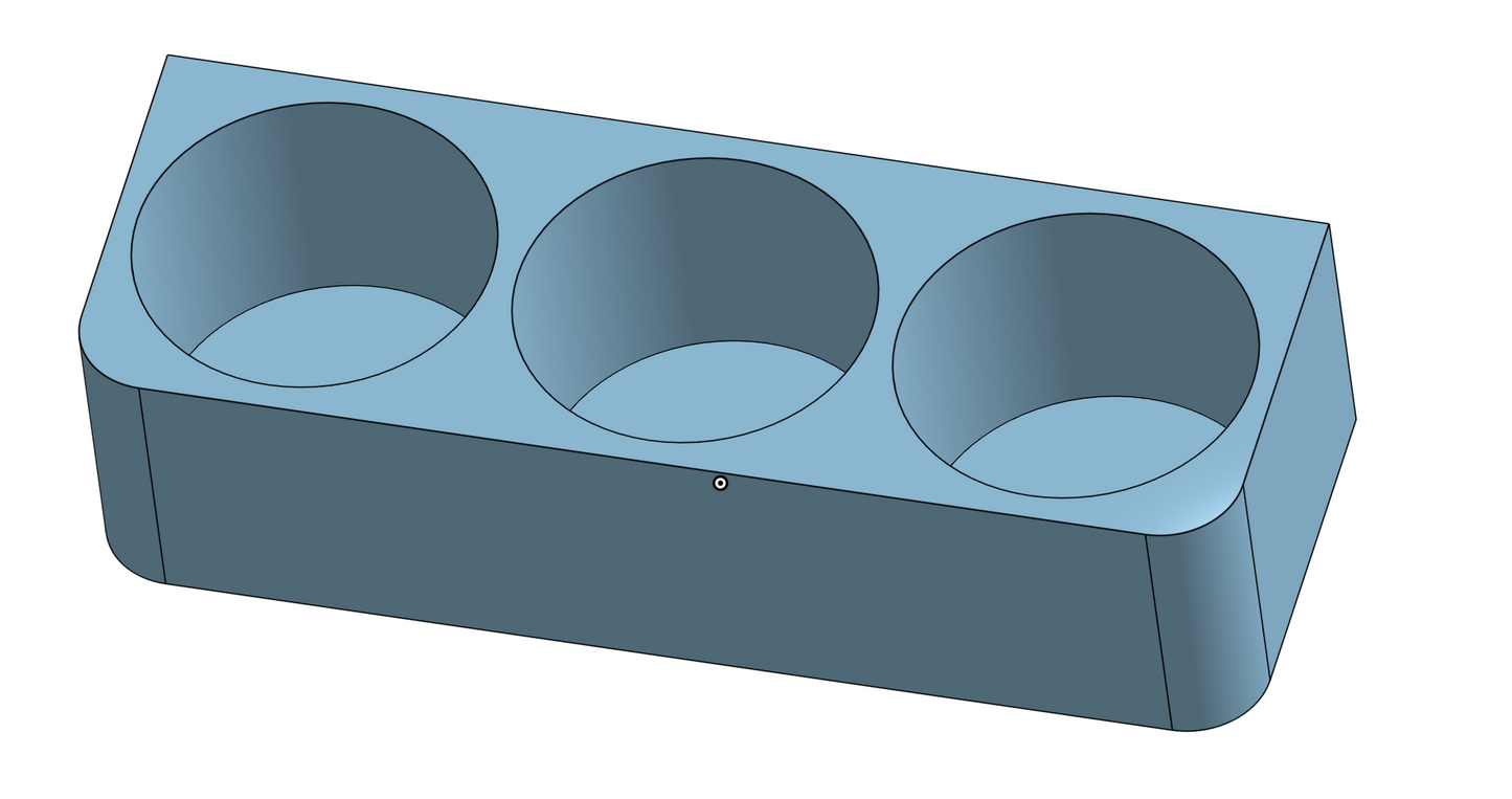 Camper Shelves voor 3 spuitbussen